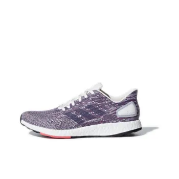 Adidas Pureboost Dpr Cushioning Low Top Running Shoes Women's Colorful Purple