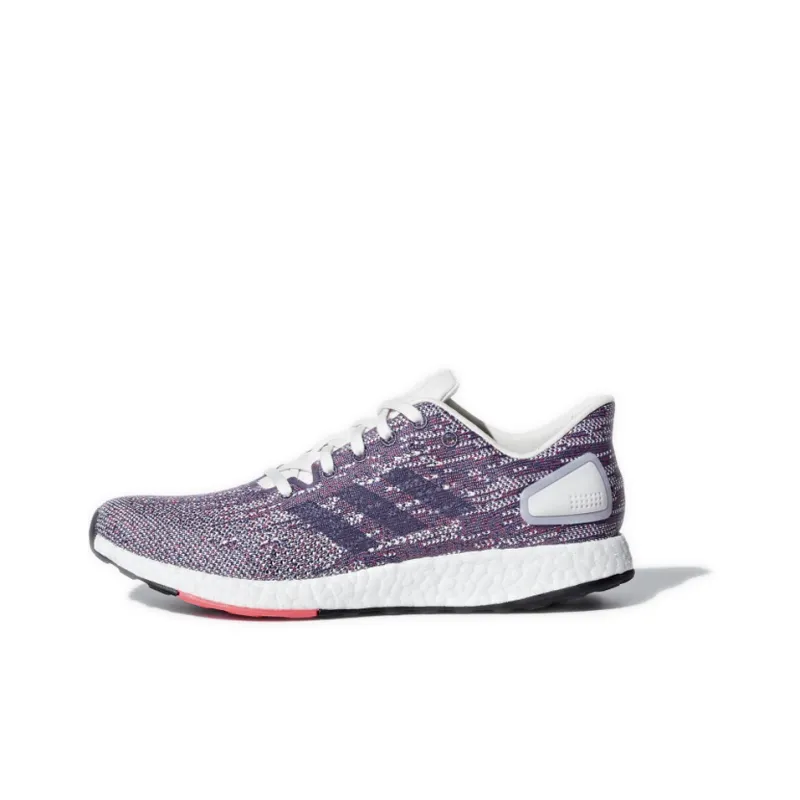 Adidas Pureboost Dpr Cushioning Low Top Running Shoes Women's Colorful Purple-0