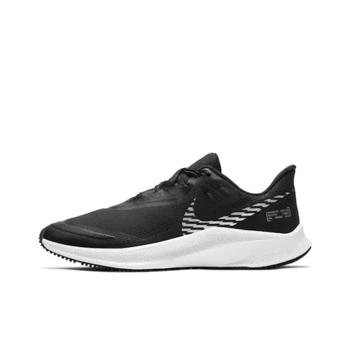 Nike Quest 3 Running Shoes Women's Low-Top Black/White