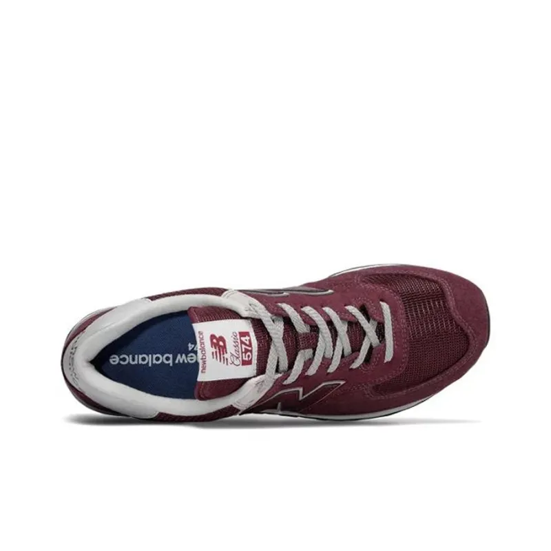 New Balance 574 Burgundy-2