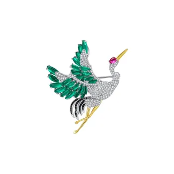 HMZ Brooches Women's S925 Silver