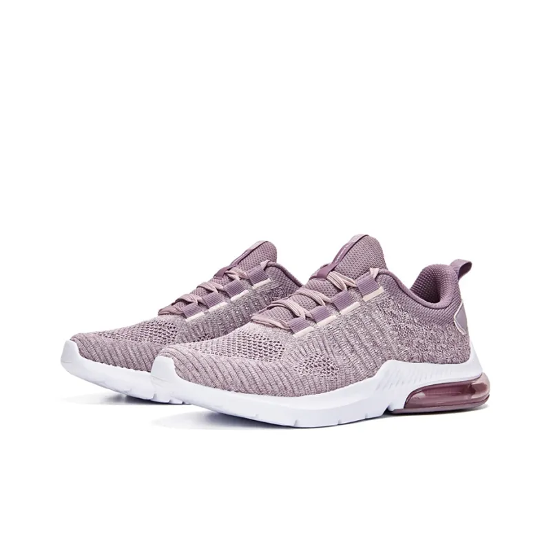 361° Shock Absorbers Low Top Running Shoes Women's Purple White-1