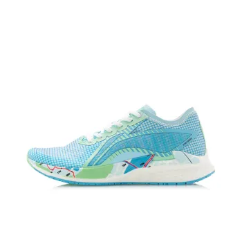 LiNing Support Low Top Running Shoes Men's Light Blue