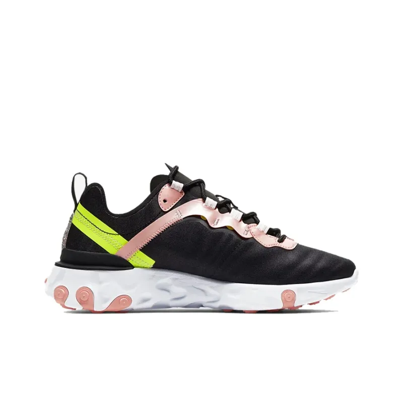 Nike React Element 55 Premium Black Coral Stardust Women's-1
