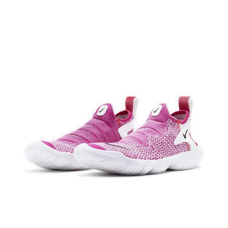 Nike Free Rn Flyknit 3.0 2020 'Vast Grey Fire Pink' Women's-2
