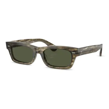 Oliver Peoples Acetate Irregular Shape Sunglasses Women's Gray