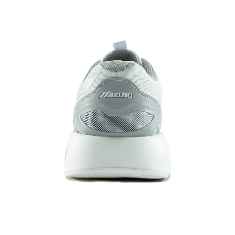 Mizuno Pi Ec Low BreathableRunning Shoes White/Grey-3