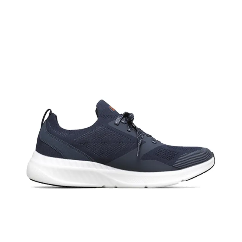 Skechers Go Run Hyper Burst Breathable Lightweight Coverage Low-Top Running Shoes Men's Marine Blue-1