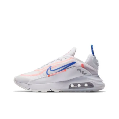 Nike Air Max 2090 White Flash Crimson Racer Blue Women's