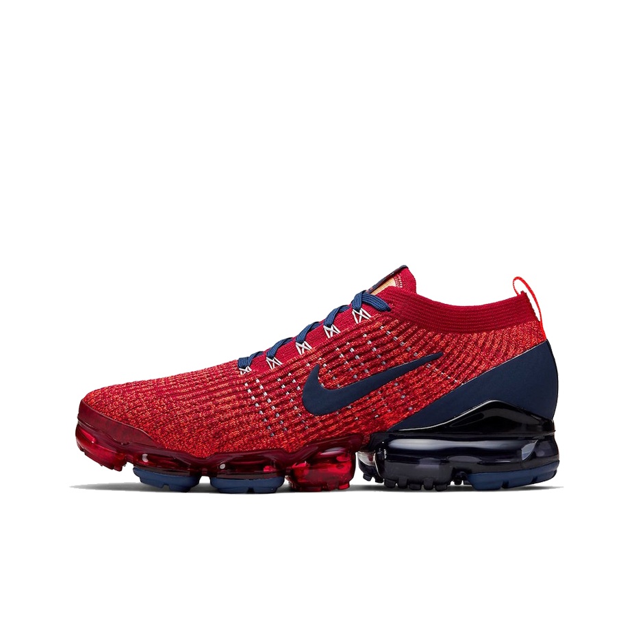 Red and black vapormax flyknit deals