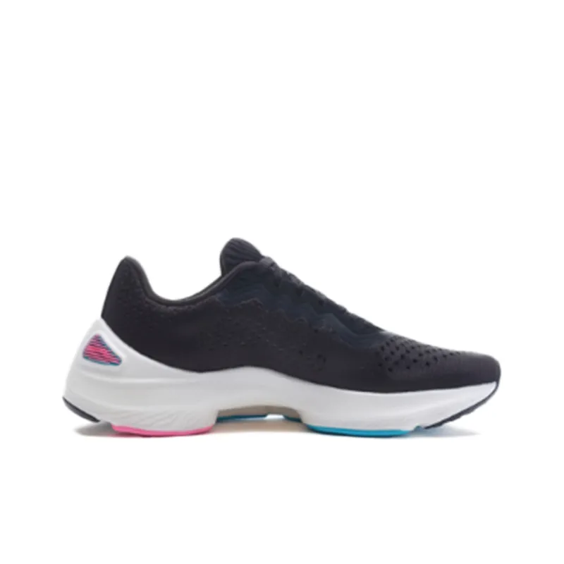 LiNing Lan Anti Slip Wear Resistant Low Top Running Shoes Women's Black-1