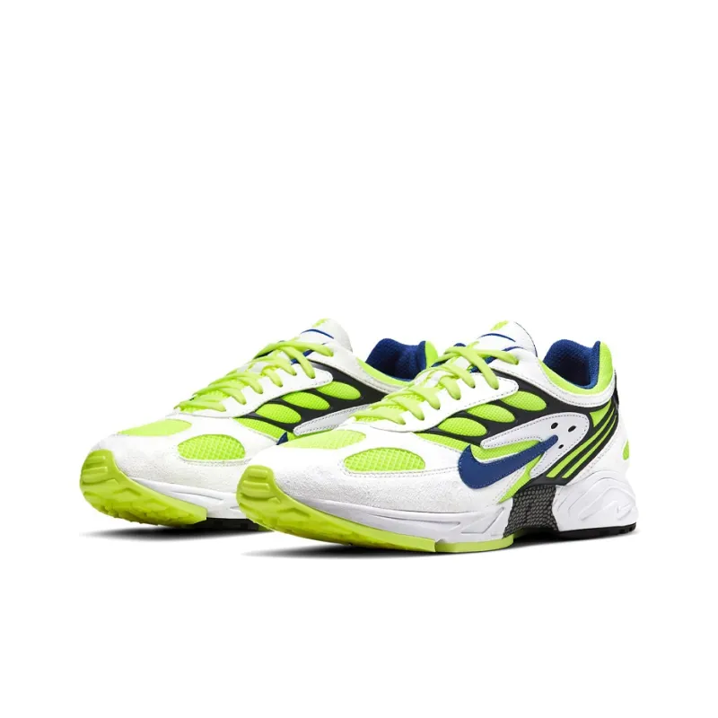 Nike Air Ghost Racer 'White Neon Yellow'-2