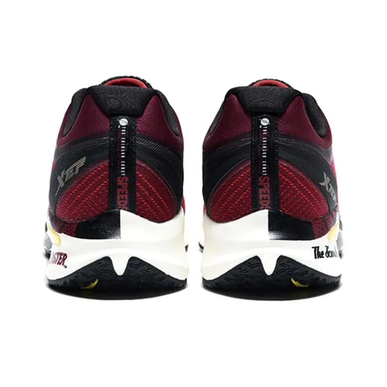 XTEP Low Top Running Shoes Men's Red Black-2