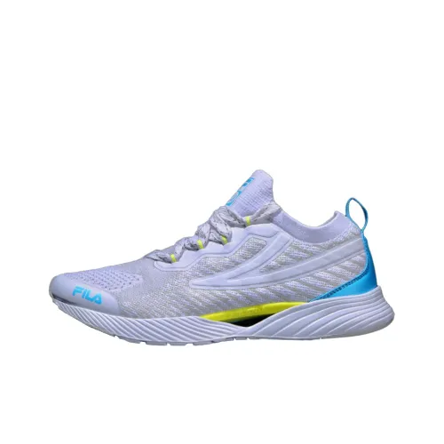 FILA Rgb Running Shoes Unisex Low-Top White/Blue Yellow