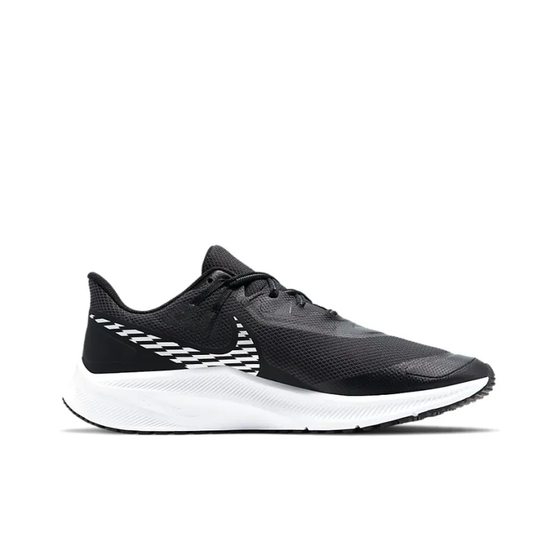 Nike Quest 3 Shield 'Black Metallic Silver'-1