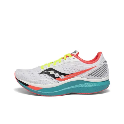 Saucony Endorphin Speed 1 Speed Low-Top Running Shoes Women's White Standard M