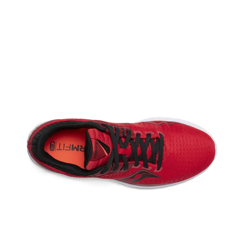 Saucony Kinvara Elite Bloom 11 Low-Top Running Shoes Men's Red Black-3