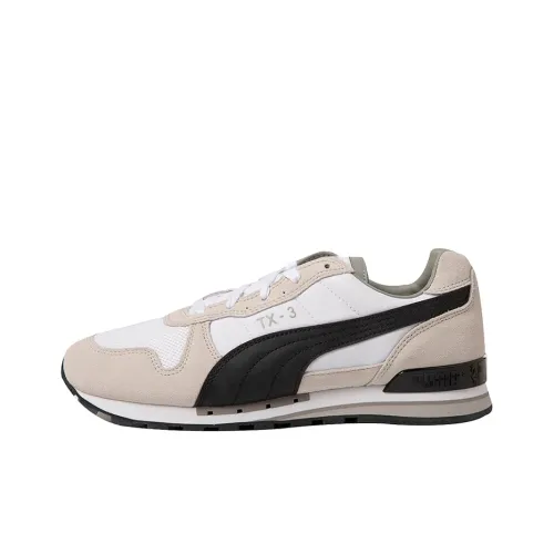 PUMA TX3 Running Shoes Unisex Low-Top Khaki/White/Black