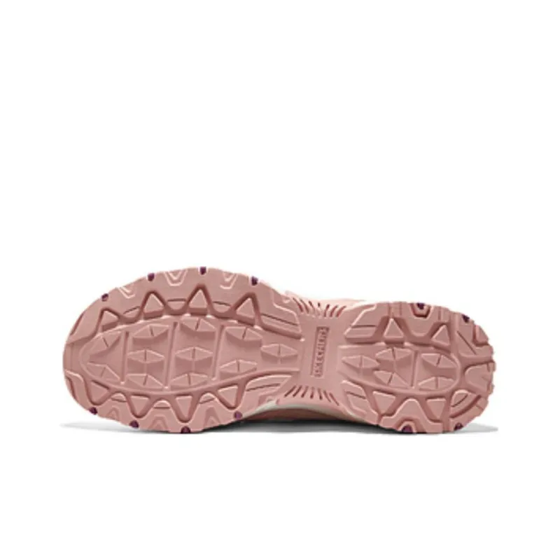 Skechers Hillcrest Anti Slip Wear Resistant Low Top Outdoor Shoes Women's Rose Red-3