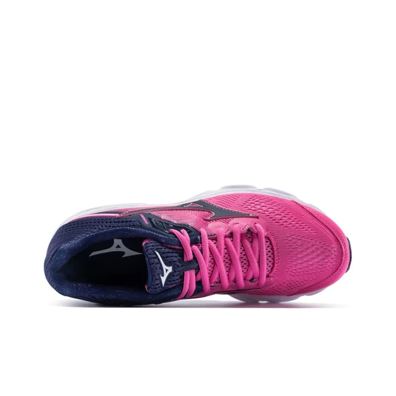 Mizuno Women's Wave Inspire 15 'Pink Navy' Women's-2