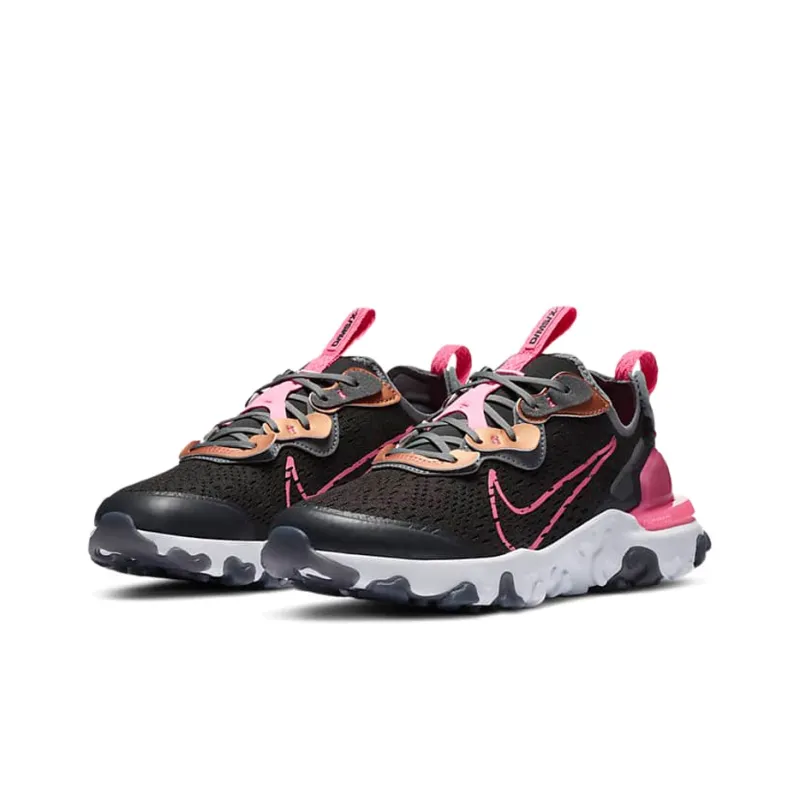 Nike React Vision Black/Pink Gs-2