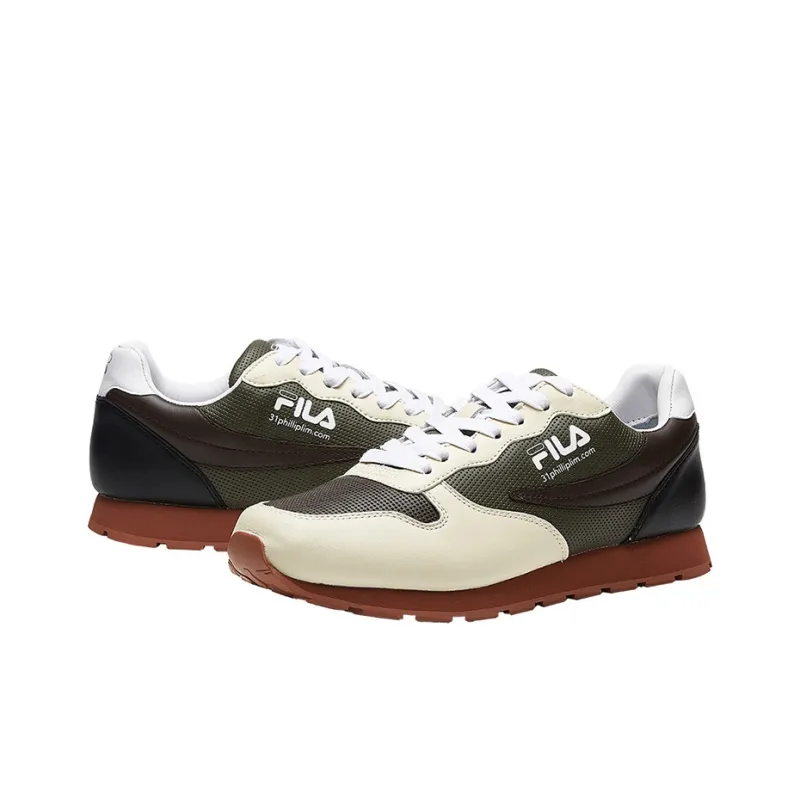 3.1 Phillip Lim x FILA Jogger Low-Top Running Shoes Men's Light Khaki-3
