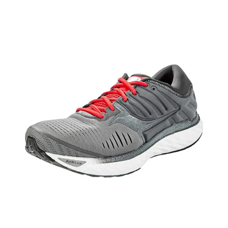 saucony Hurricane 22 'Charcoal Red'-2