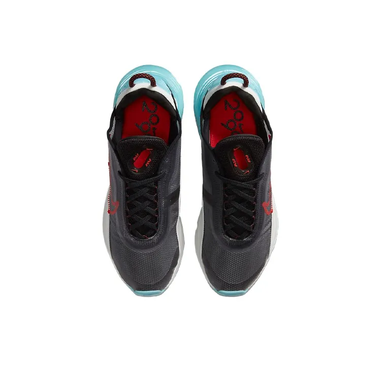 Nike Air Max 2090 Black Bleached Aqua Chile Red Women's-3