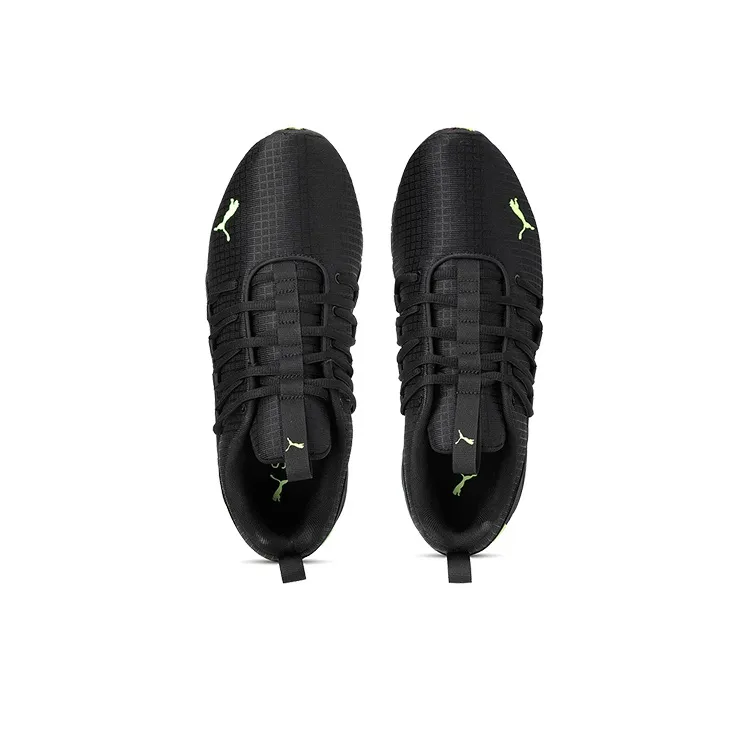 Puma Axelion Black Green-3