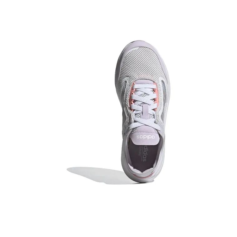 Adidas Neo Futureflow Cushioning Low Top Running Shoes Women's Light Purple Orange-4