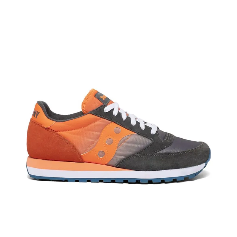 Saucony Jazz Original Original Fade Breathable Low Top Running Shoes Men's Orange Gray-1