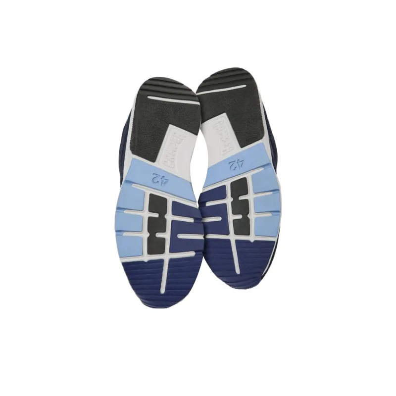 CAMPER Drift Anti-Slip Wear-Resistant Low-Top Casual Shoes Men's Blue White-3