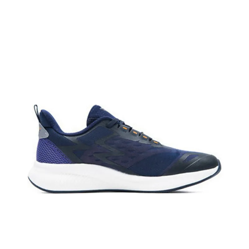 361° Night Shadows Cushioning Anti Slip And Wear Resistant Low Top Running Shoes Men's Blue Orange White-1