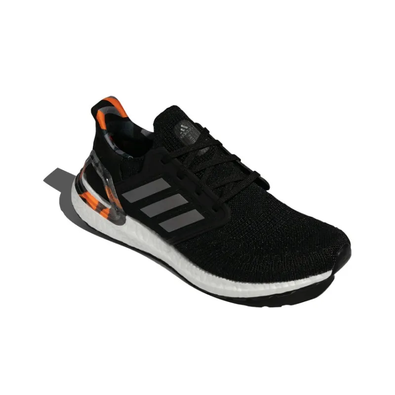 Adidas UltraBoost 20 'Black Signal Orange Camo'-2