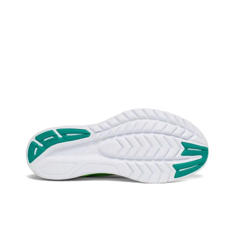 Saucony Kinvara 10 Slip Resistant Low Top Casual Running Shoes Men's Lemon Green-5