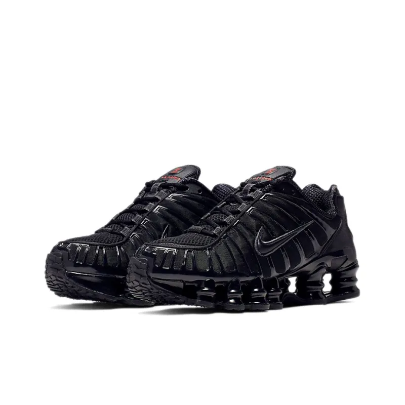Nike Shox Tl Black Max Orange Women's-2