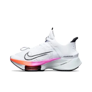 Nike Air Zoom Tempo Next% FlyEase White Flash Crimson Spruce Aura