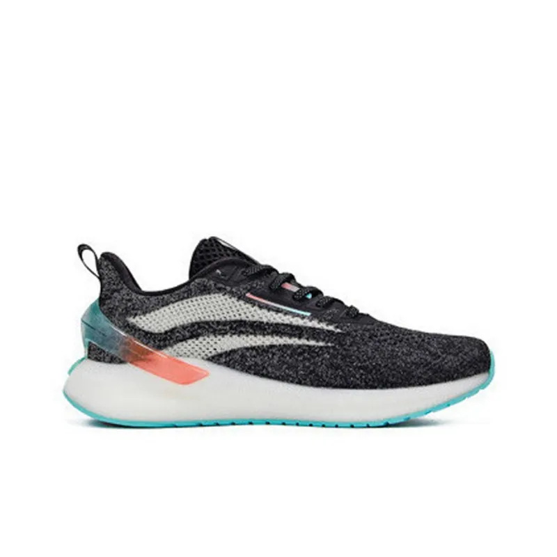 361° Superfly Wing Lite Cushioning Breathable Low Top Running Shoes Men's Black-1