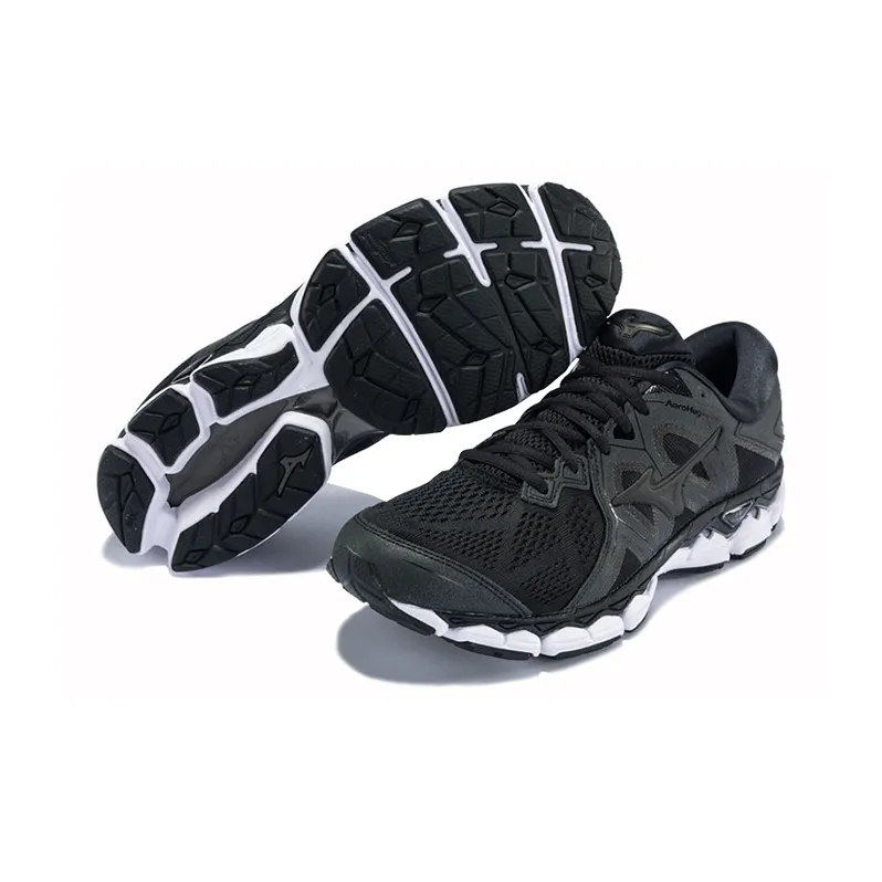 Mizuno Wave Sky 2 'Black'-4