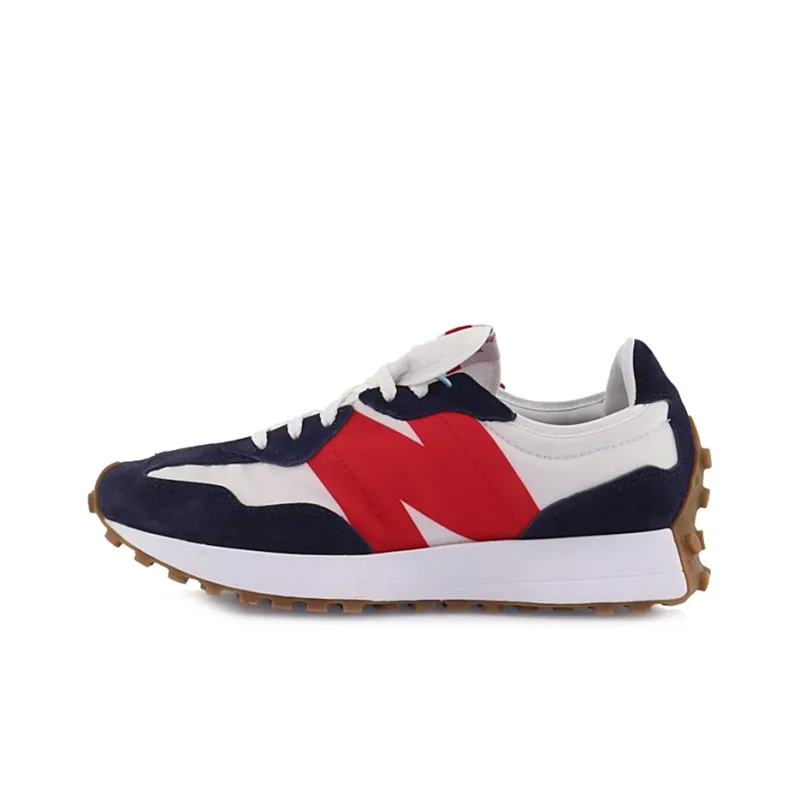 New Balance 327 Navy Red Gum-0