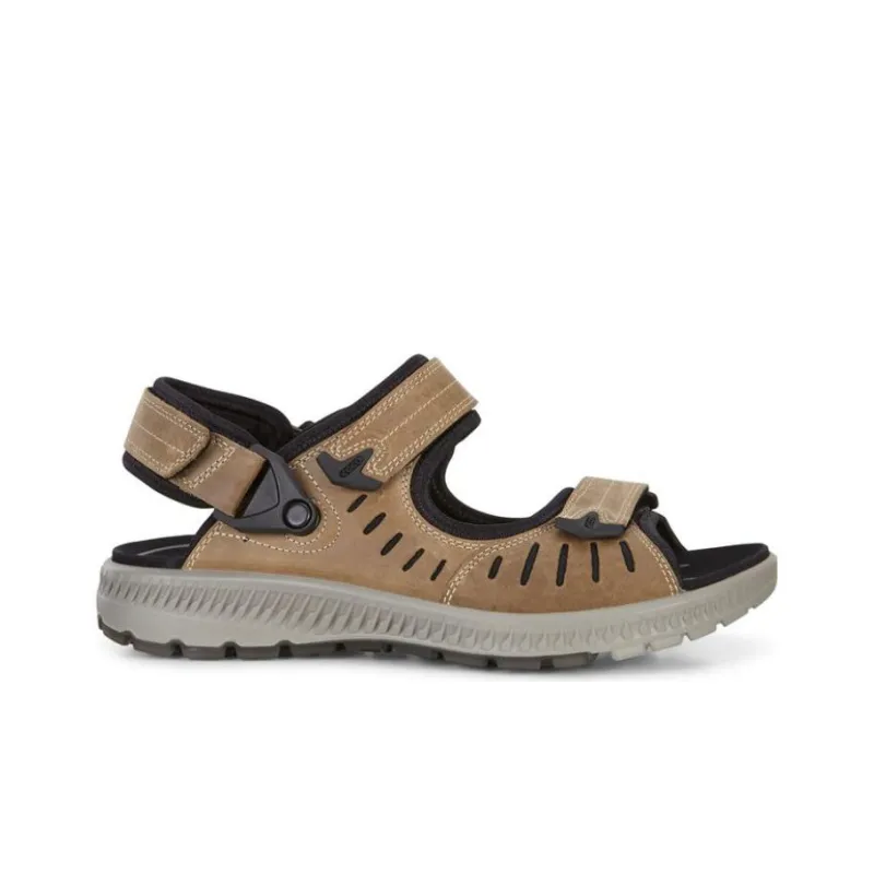 Ecco Beach Sandals Men Brown-1