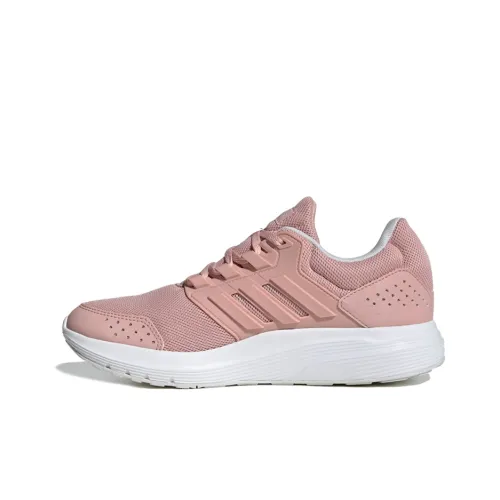 Adidas Galaxy 4 Running Shoes Women's Low-Top Pink/White