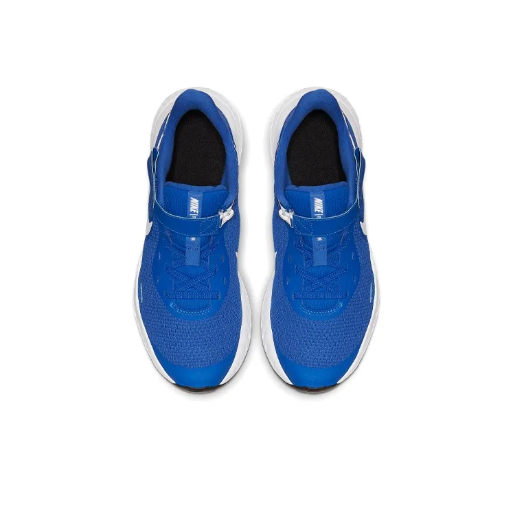 Nike Revolution 5 FlyEase 'Blue White' Gs-3