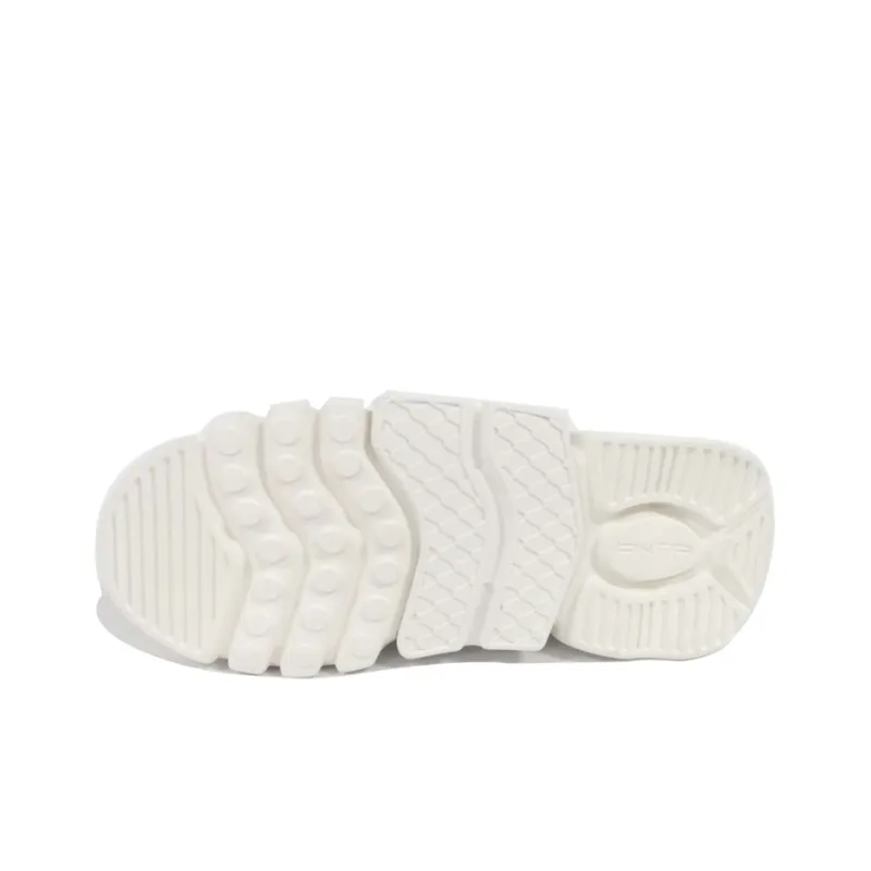 Keith Haring x Anta Cushioned Slip-Resistant Abrasion-Resistant Mid-Top Running Shoes Men's White Black-3