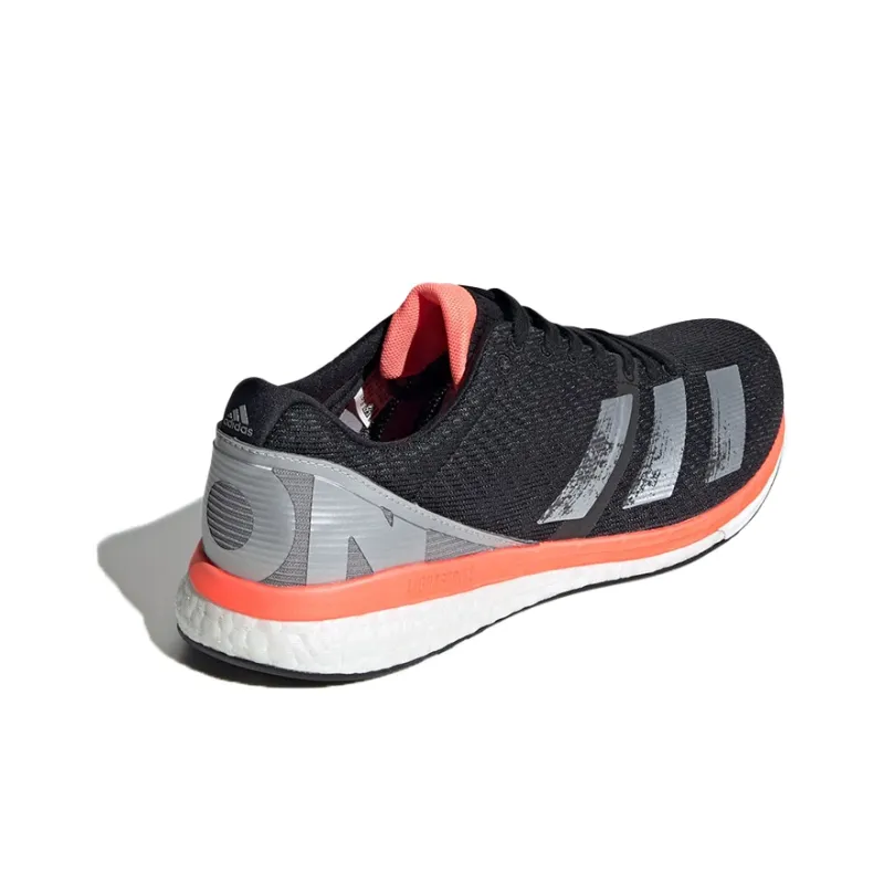 Adidas Adizero Boston 8 Wide 'Black Orange'-3