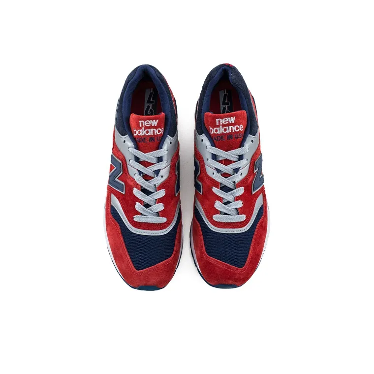 New Balance 997 Connoisseur Ski Red-3