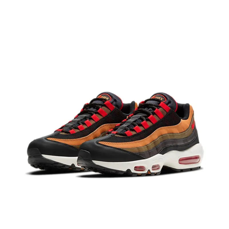 Nike Air Max 95 Yukon Brown University Red-2