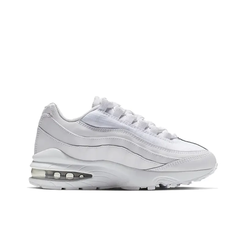 Nike Air Max 95 'White Metallic Silver' GS-1