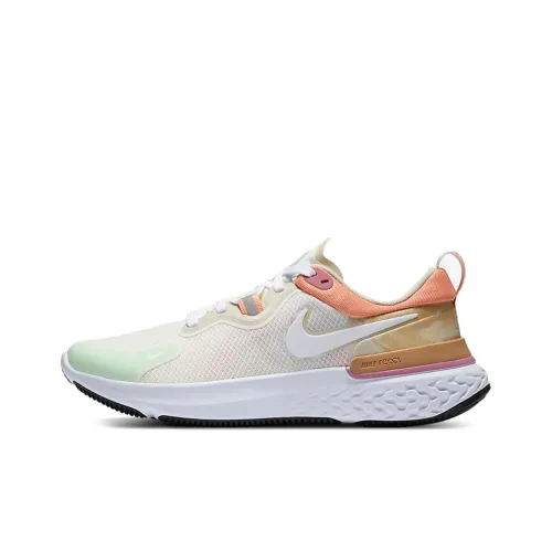 Nike React Miler 1 Running Shoes Women's Low-Top White/Yellow