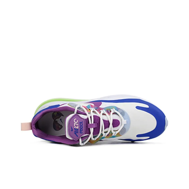 Nike Air Max 270 React White Berry Royal-3